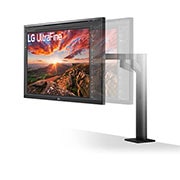 LG 68.58cm (27) UHD 4K Ergo IPS Monitor with USB Type-C™, 27UN880-B