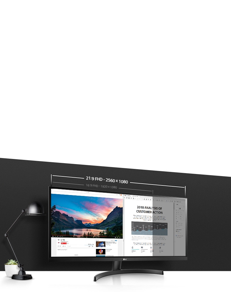 LG 29WL500-B Full HD Display