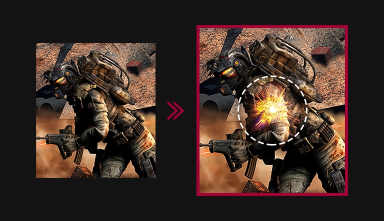 LG 32QN600-B Dynamic Action Sync