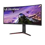 LG 86.36cm (34) UltraGear™ 21:9 Curved WQHD Gaming Monitor, 34GP63A-B