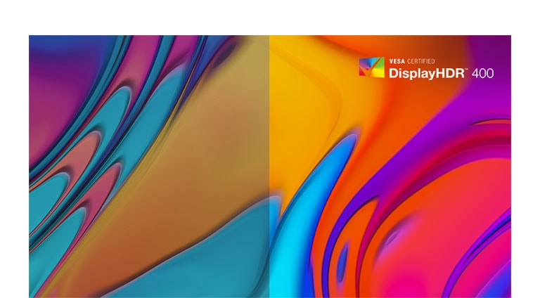 HDR technology is now applied to various content. This monitor is compatible with HDR10 (high dynamic range), supporting specific levels of color and brightness that enables viewers to enjoy the dramatic colors of the content.