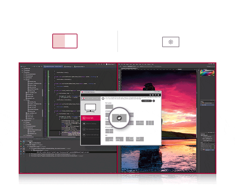 LG 27MP60G-B OnScreen Control for Gaming