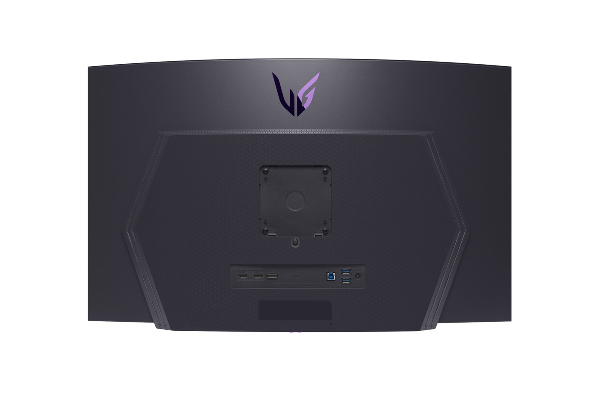 Zoomed-in rear view with lights off