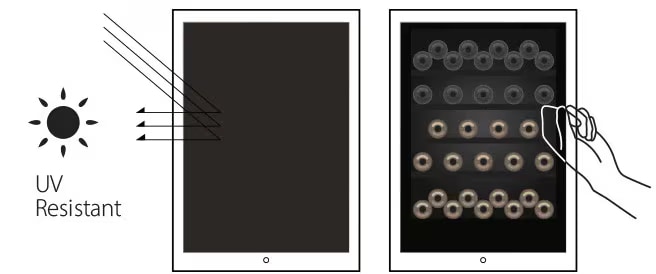 With two quick knocks on the LG SIGNATURE Wine Cellar, the InstaView® panel illuminates to reveal whats inside.