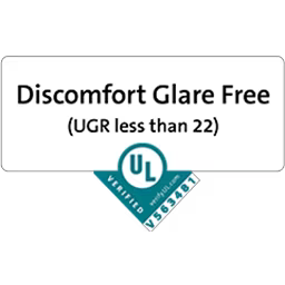 Logotipo Discomfort Glare Free
