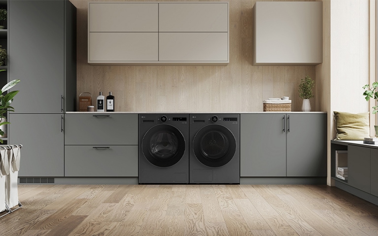 lg smart washing machine and smart tumble dryer