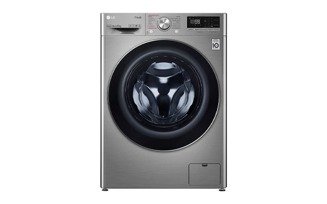 A front image of LG Washing Machine in graphite.