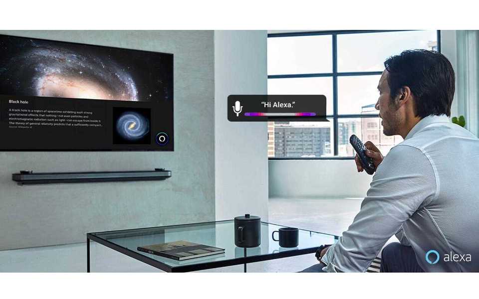 Alexa and LG TVs go together seamlessly, so you can easily connect your smart home and get what you need with simple voice commands | More at LG MAGAZINE