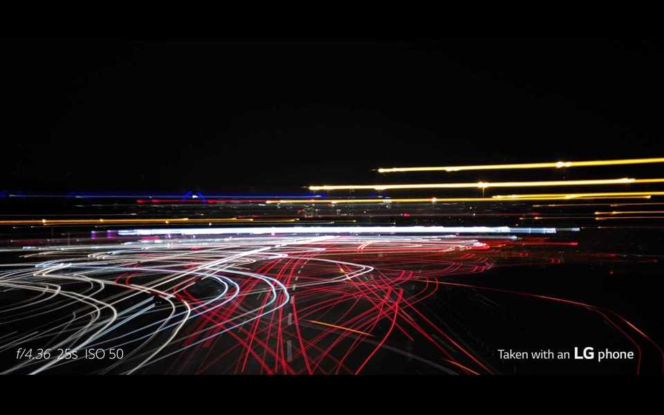 When you create a photo with a slow shutter, you can make artistic effects come to life | More at LG MAGAZINE