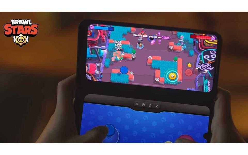 Brawl Stars is one of many games you can play in Dual Screen mode on the all-new LG G8X ThinQ phone | More at LG MAGAZINE