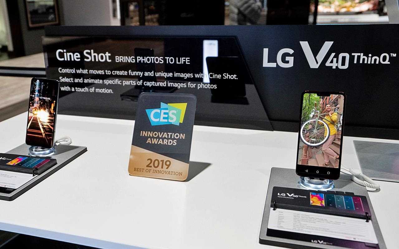 LG launched its V40ThinQ at CES 2019, and the phone's innovative photography features had everyone talking | More at LG MAGAZINE