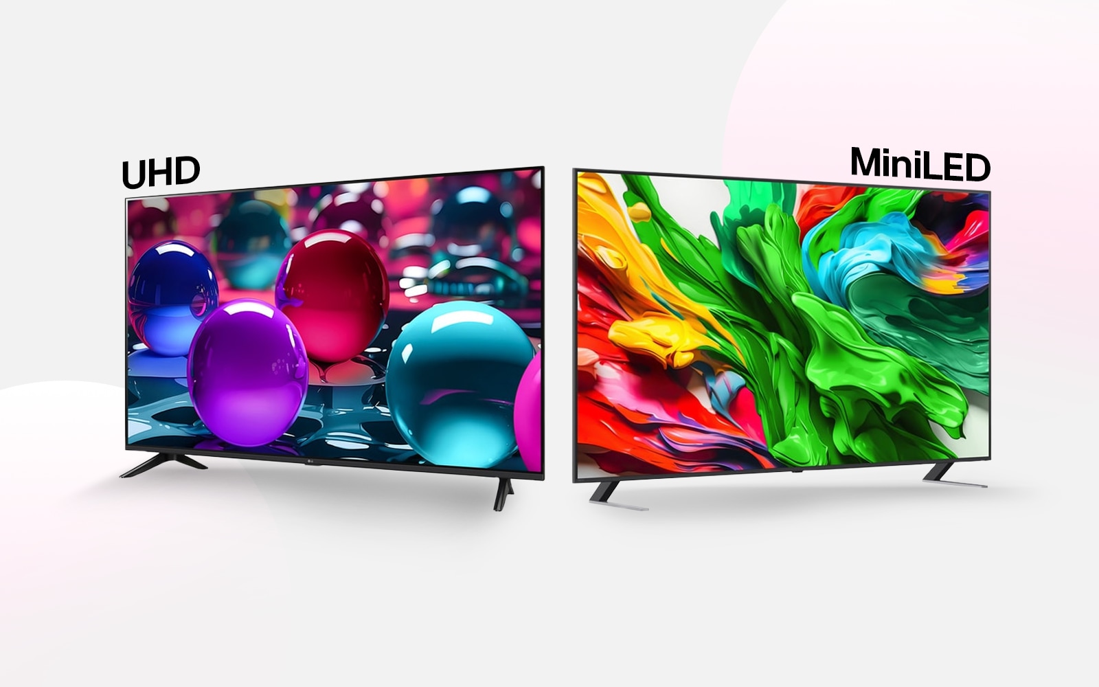 LG UHD TV and MiniLED TV