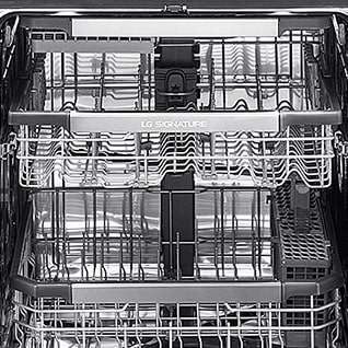 LG SIGNATURE Dishwasher wash zone containing stainless still rack