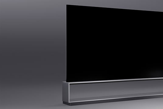 Close-up image of the LG SIGNATURE OLED 8K.