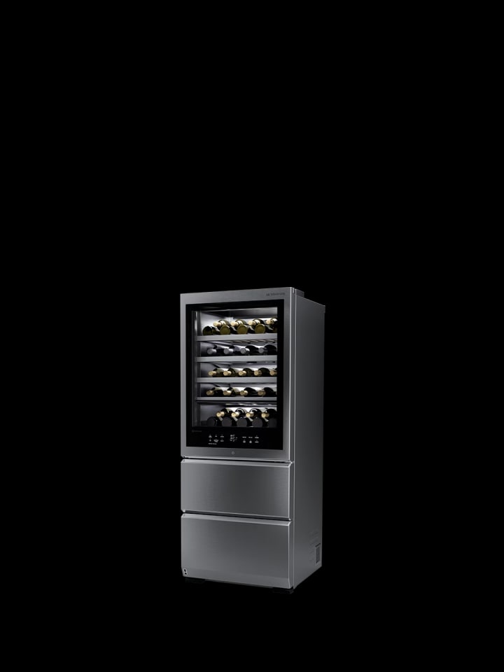 Front view of LG SIGNATURE Wine Cellar