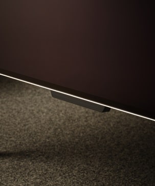 LG  Signature TV bottom design