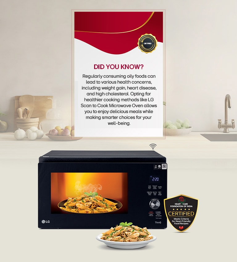 LG Charcoal Healthy Oven Charcoal Lighting