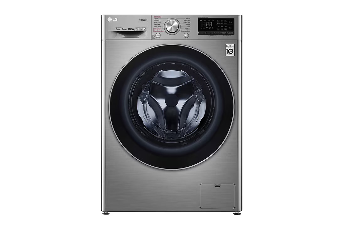 Lave-linge LG Vivace, 10.5 Kg, capacité plus grande, AI DD, vapeur, ThinQ