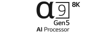 a9 gen5 8K AI Processor logo