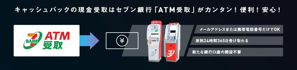 セブン銀行「ATM受取」