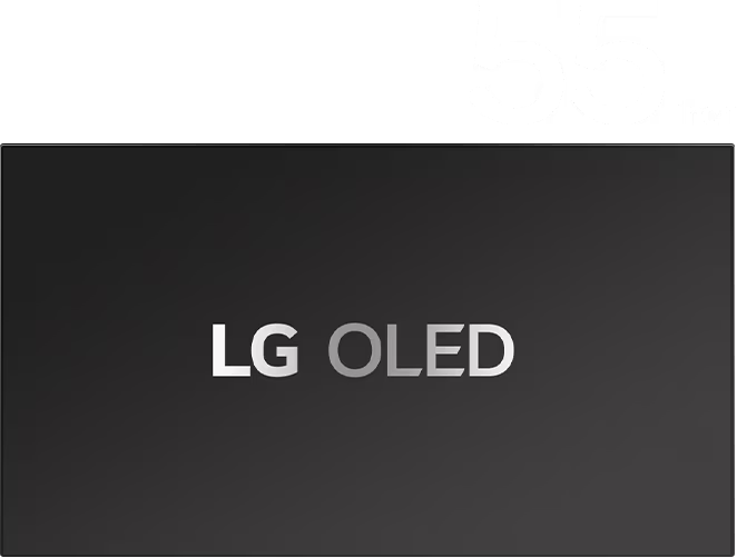 LG OLED'in her boyutu, en küçüğünden en büyüğüne kadar ekran boyutunda görünür.