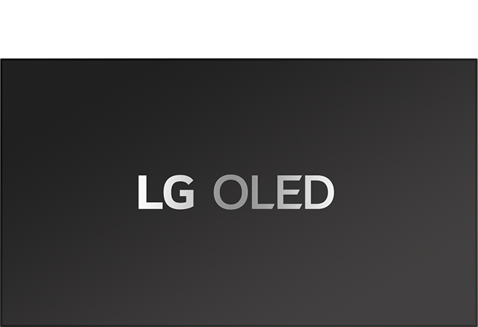 LG OLED'in her boyutu, en küçüğünden en büyüğüne kadar ekran boyutunda görünür.