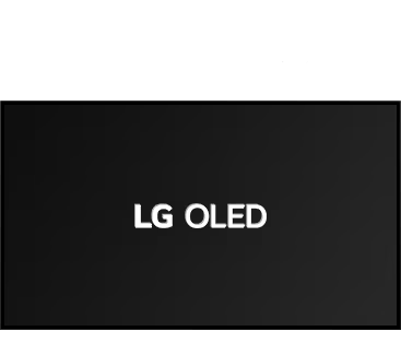 LG OLED'in her boyutu, en küçüğünden en büyüğüne kadar ekran boyutunda görünür.
