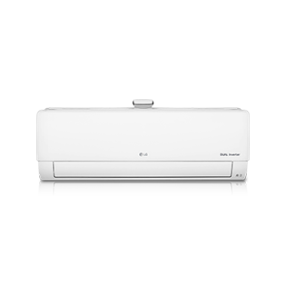 LG ThinQ air conditioner.