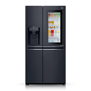 LG ThinQ refrigerator.