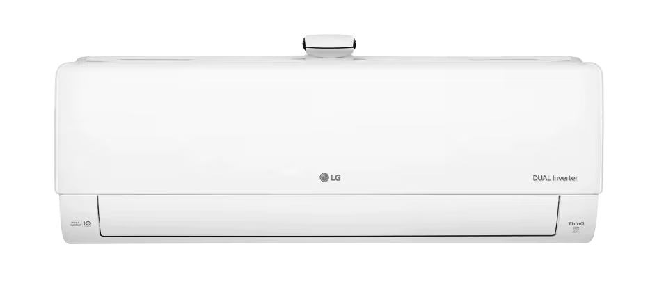 Máy điều hòa LG ThinQ màu trắng.