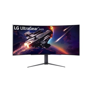 Màn hình chơi game LG UltraGear nhìn từ phía trước