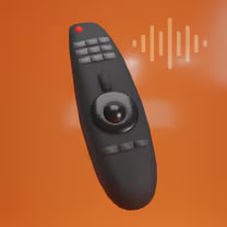 OLED Magic Remote<br/>Can you turn up the volume?