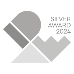 IDEA Design Awards 2024 siver logo.