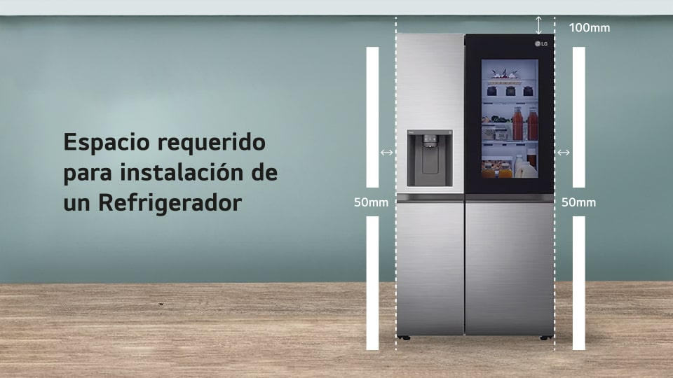 Dimensiones refrigerador