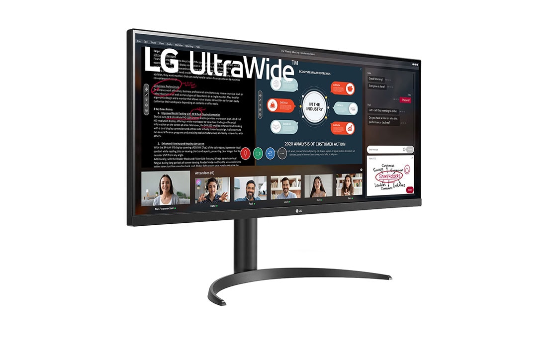LG 34WP550 - UltraWide IPS monitor - s úhlopříčkou 34'' - LG Česká