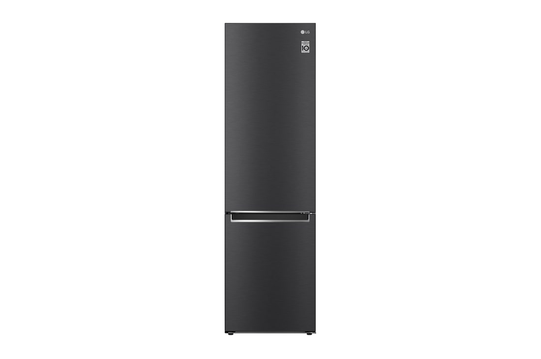 LG 2.03M 384L Kølefryseskab(Matte Black) - Energiklasse D, Door Cooling™, GBB72MCEGN