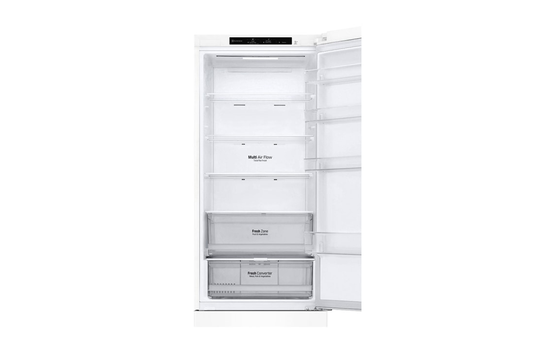 Frigor?fico LG GBP62SWNAC - Clase A, 203cm, 419L, DoorCooling,  FreshConverter, Inverter, Blanco