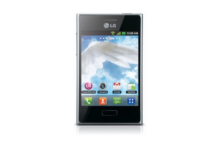 LG 3.2'' QVGA-skærm, Android 2.3, 3MP kamera, Optimus L3 E400