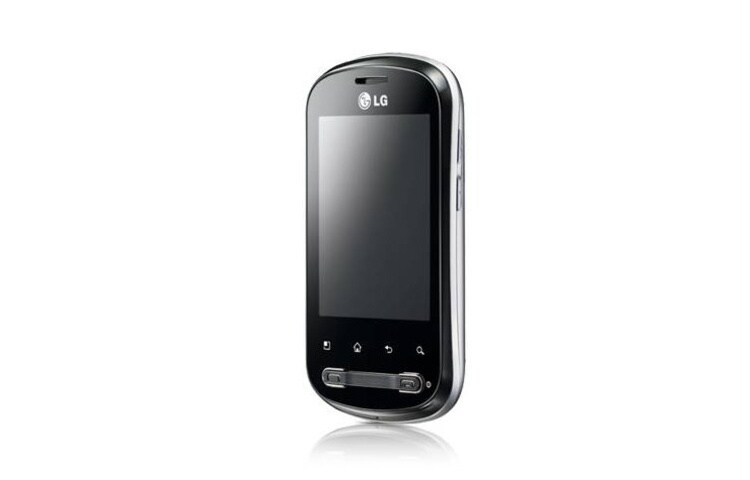 LG Android 2.2, 3 MP kamera, 2,8'' skærm, P350