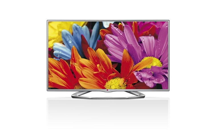 LG Cinema 3D LED plus TV. DLNA. Drejefod i karbon/titanium design., 32LA613V