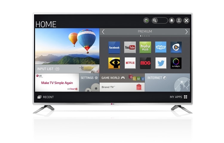 LG Led plus TV. DLNA., 60LB610V