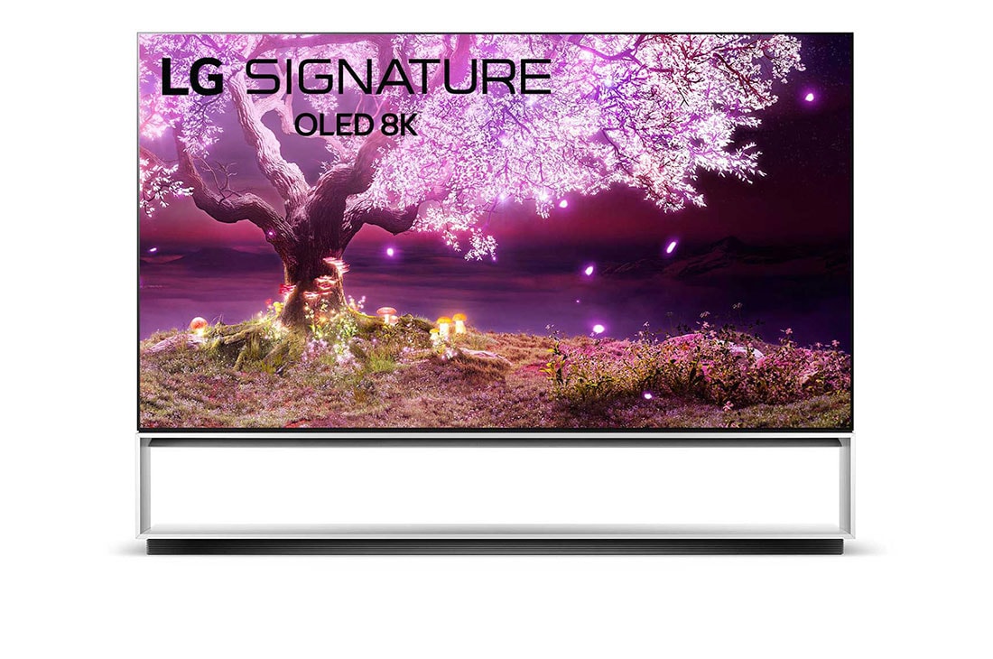 LG Z1 88'' 8K Smart OLED TV, front view, OLED88Z19LA