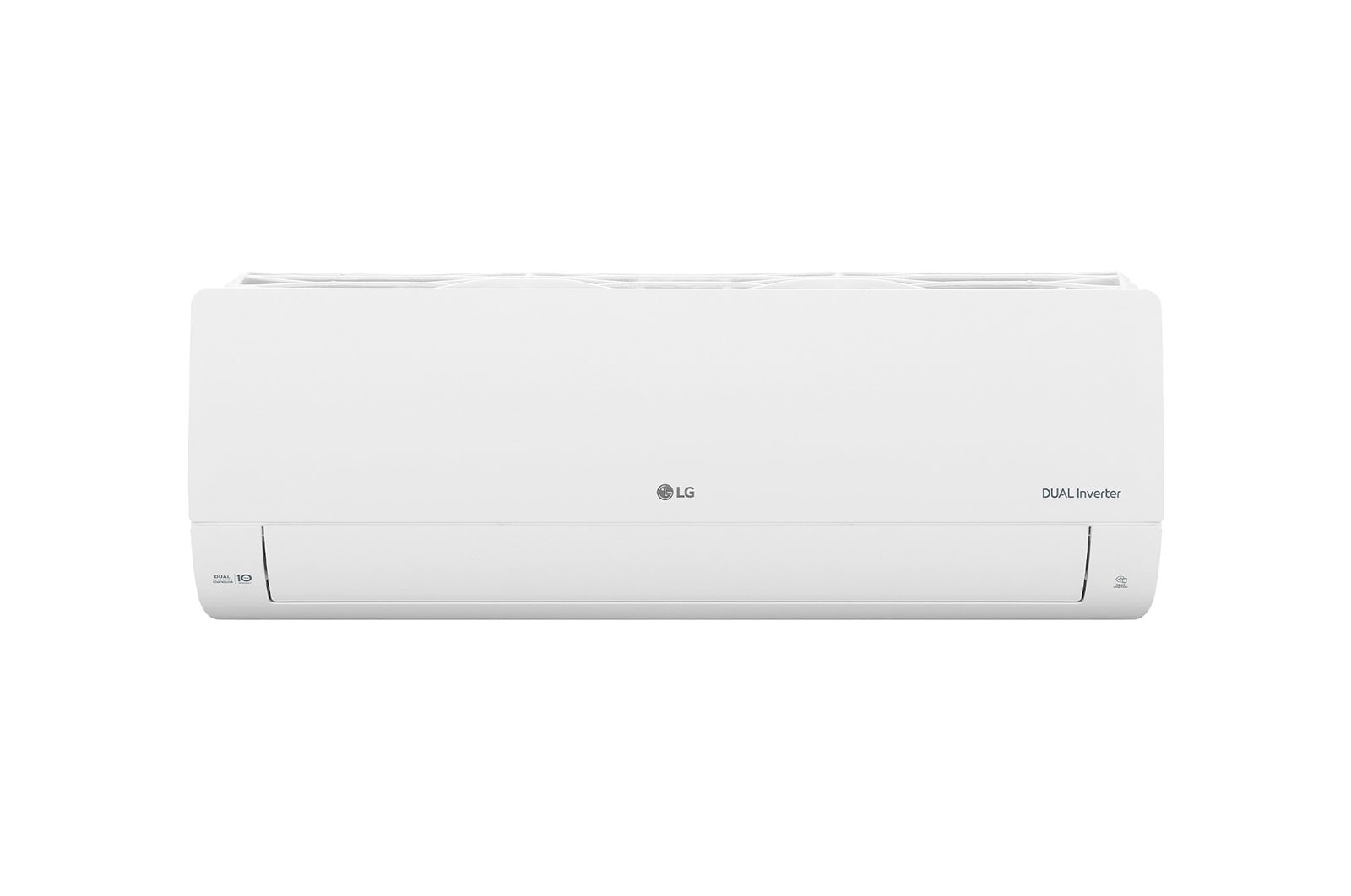 LG DUAL COOL | T3 | DUAL Inverter Compressor™ | 12 K BTU/h | Economie d’énergie | Refroidissement rapide | Wifi | Nettoyage automatique |  Silencieux, LG WIN12ALG Front View, DUAL12AT3