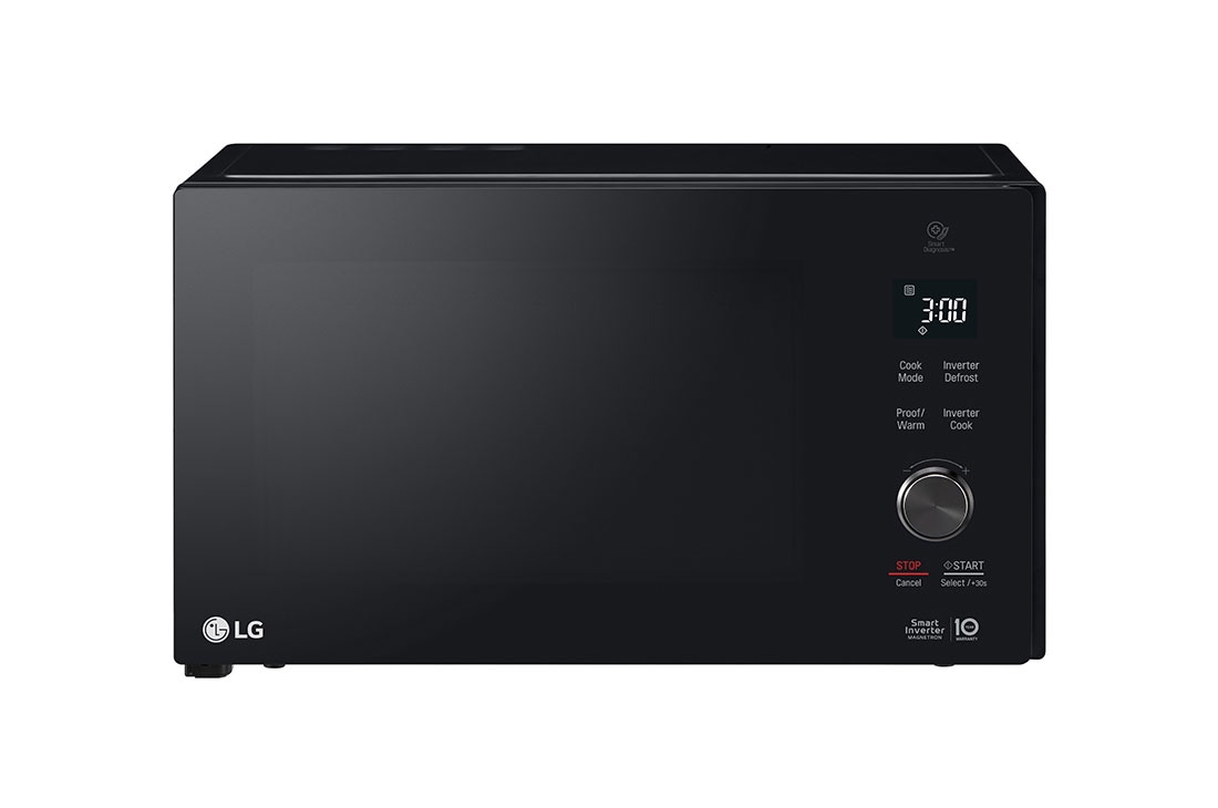 LG Micro-ondes gril | NeoChef | 42L | Smart Inverter | Design moderne | Cuisson rapide& Rechauffage uniforme | Décongélation Expert+, front view , MH8265DIS