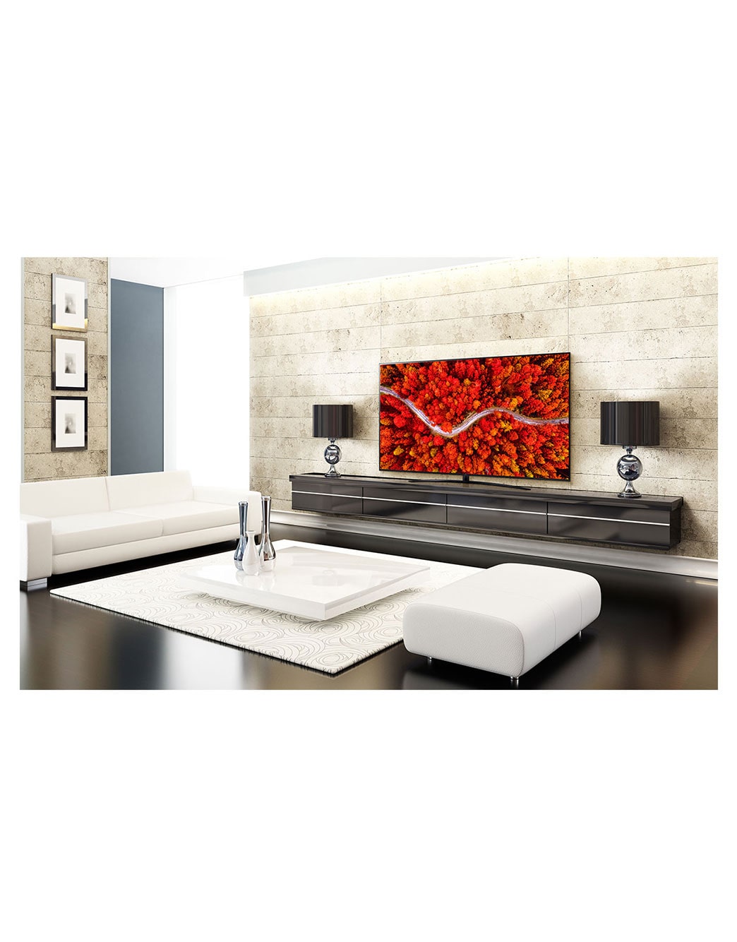 LG Smart TV LG UP77 43 pouces 4K UHD, Lifestyle image, 43UP77006LB