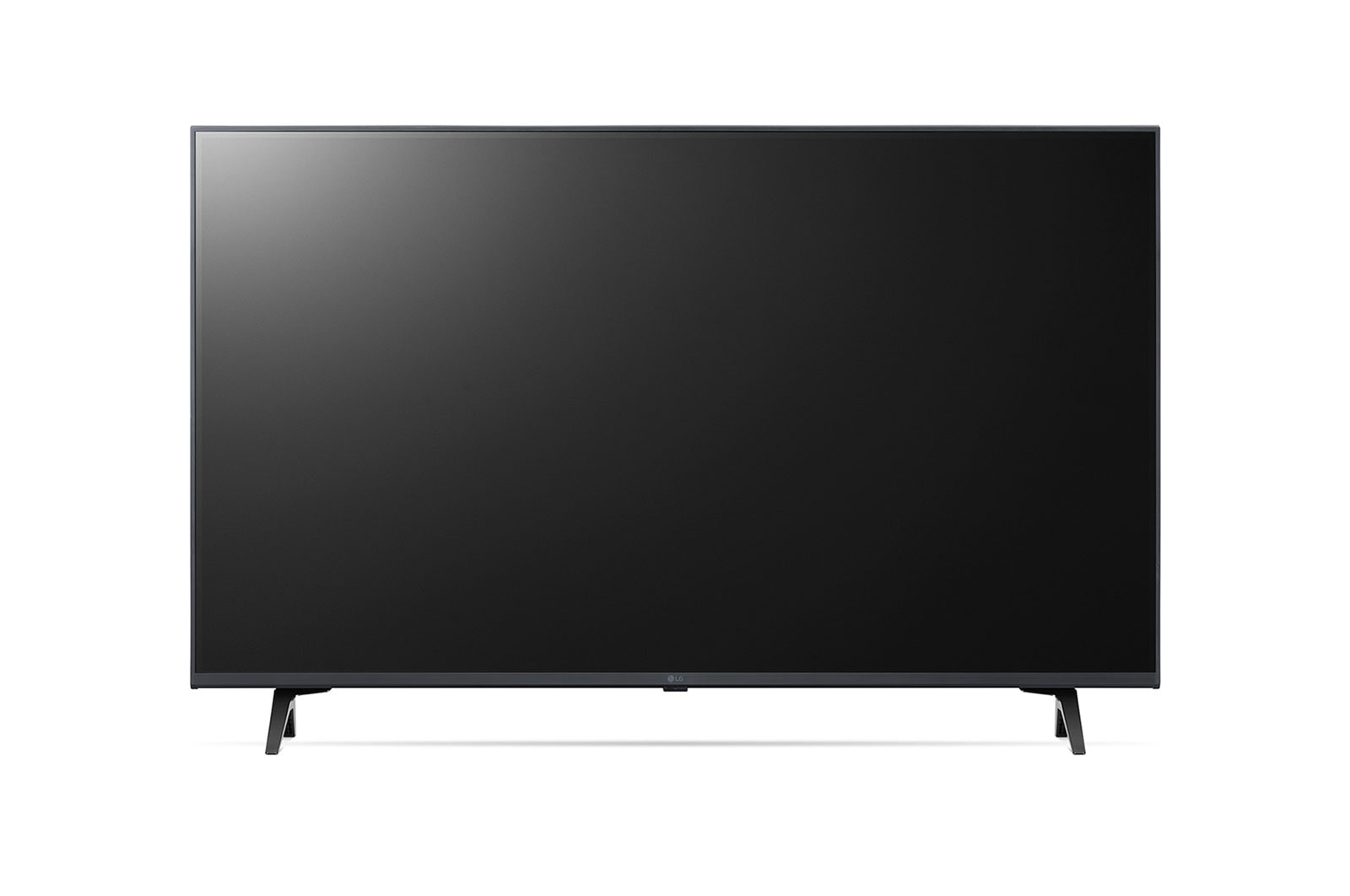 LG Smart TV LG UP77 43 pouces 4K UHD, vue avant avec image de remplissage, 43UP77006LB