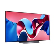 LG OLED Smart TV EVO CS4 4K | 55 pouces | Télécommande magique | AI Dolby Vision | webOS24 | 2024, Vue latérale légèrement inclinée vers la droite du LG OLED evo TV, OLED CS4, OLED55CS4VA, thumbnail 11