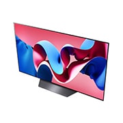 LG OLED Smart TV EVO CS4 4K | 55 pouces | Télécommande magique | AI Dolby Vision | webOS24 | 2024, Vue en angle du LG OLED evo TV, OLED CS4 vu du dessus, OLED55CS4VA, thumbnail 11