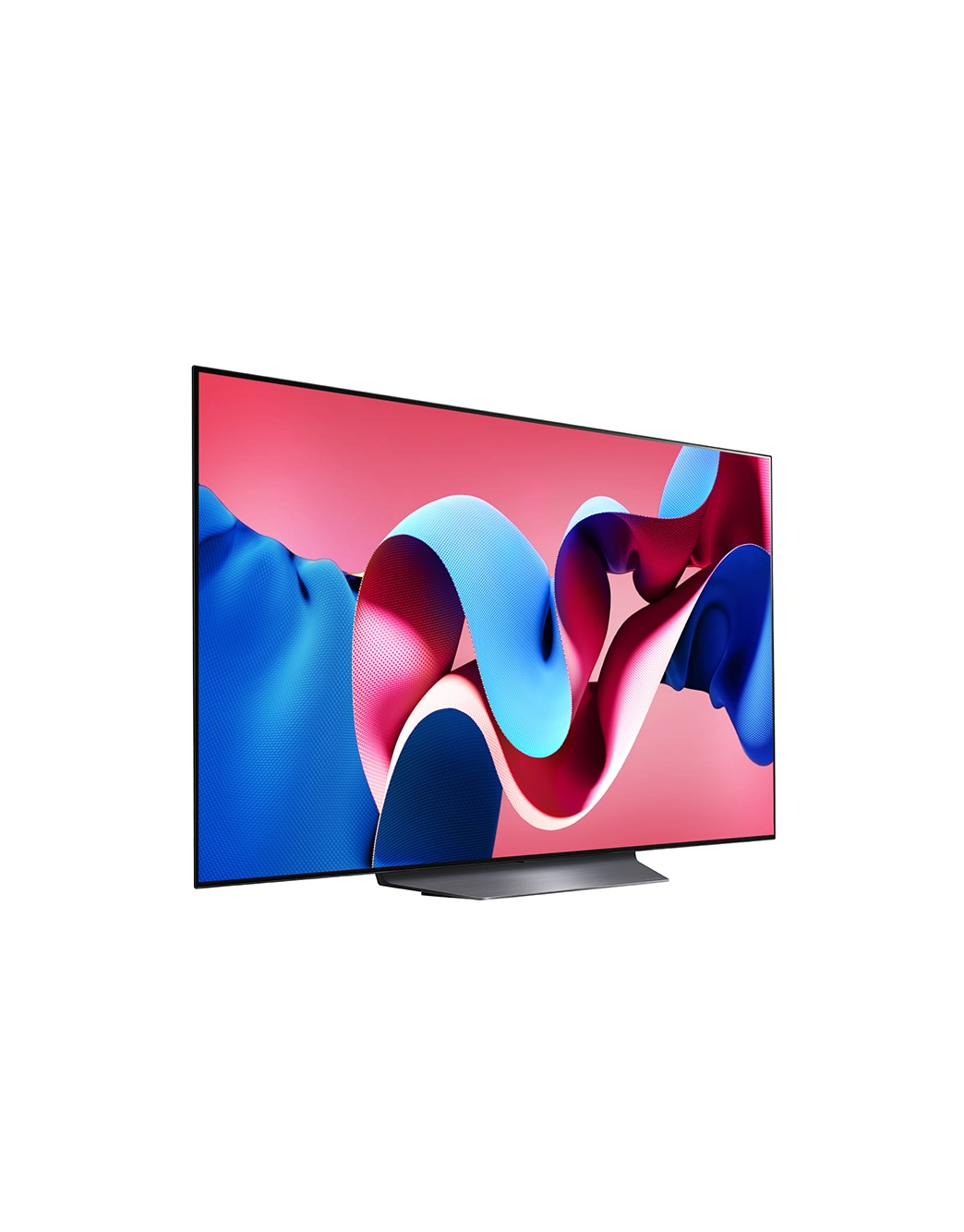 LG OLED Smart TV EVO CS4 4K | 55 pouces | Télécommande magique | AI Dolby Vision | webOS24 | 2024, Vue latérale droite du LG OLED evo TV, OLED CS4, OLED55CS4VA