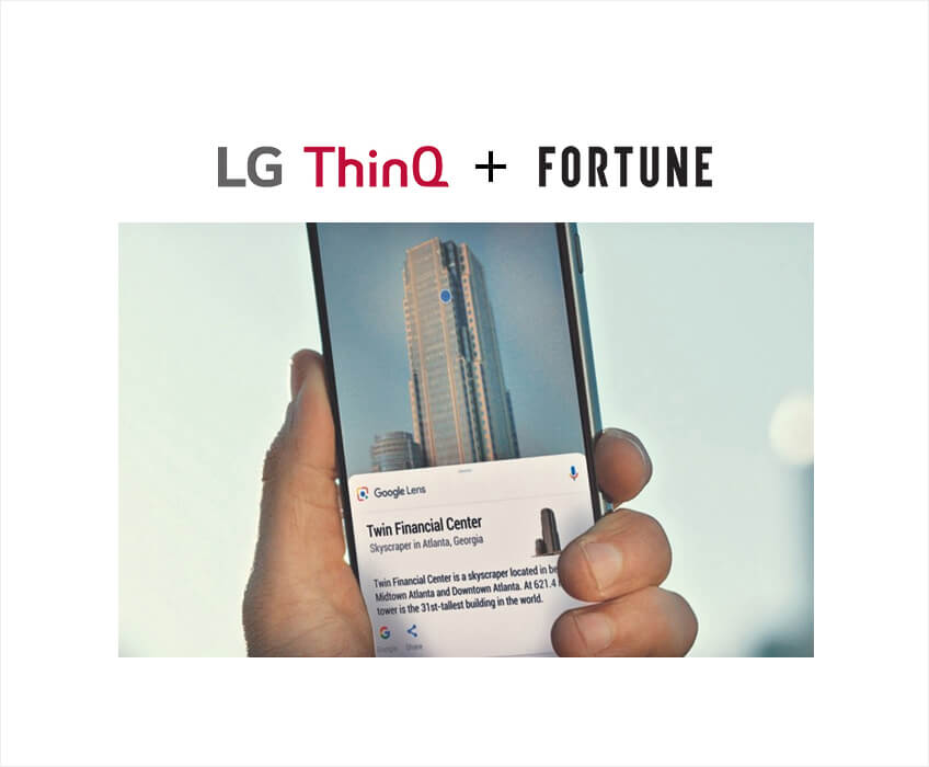 LG ThinQ et le media FORTUNE se raccordent